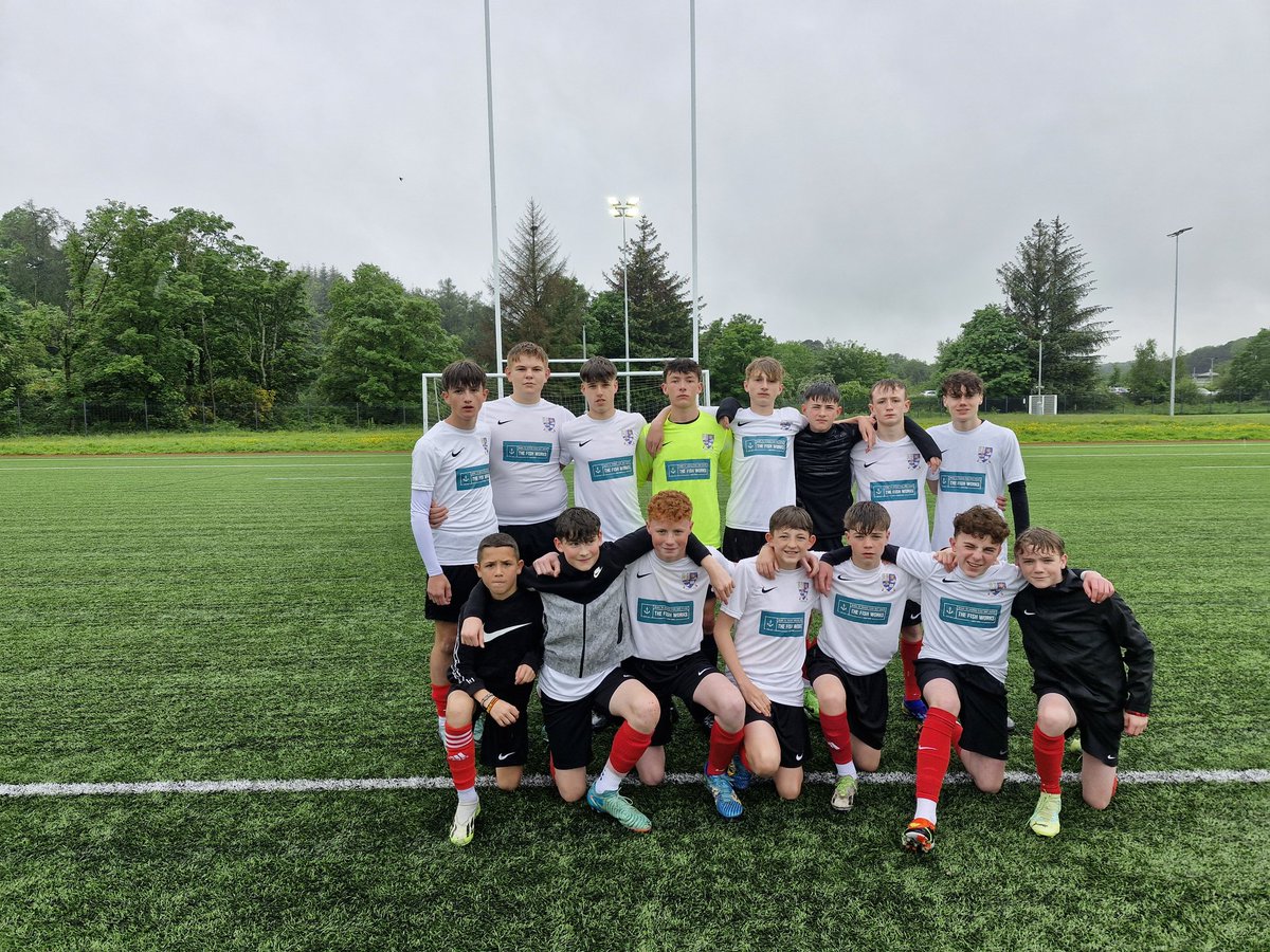 LargsAcademy's tweet photo. Well done to the S2 Football team, who managed to beat Robert Burns Academy 6-1 in the semi-final of the Ayrshire League Cup. 
Goal scorers:
Junior Johansson ⚽️⚽️⚽️
Craig McInroy ⚽️
Scott Rumbold ⚽️
Andrew Barbour ⚽️
POTM: Craig McInroy 🙌👌 https://t.co/eIYjFX2T2n