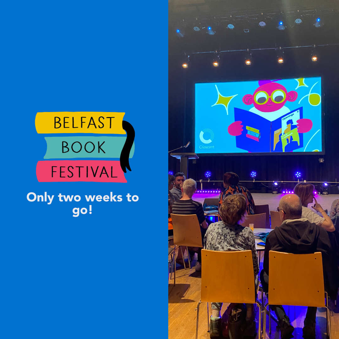 The Belfast Book Festival begins in two weeks, we can't wait! ✨ We are kicking the first day of #BBF24 off with an incredible day of talks, workshops and industry events, alongside a very special Late Night Art...🎨👀

Check it all out here: bit.ly/3wKERmX