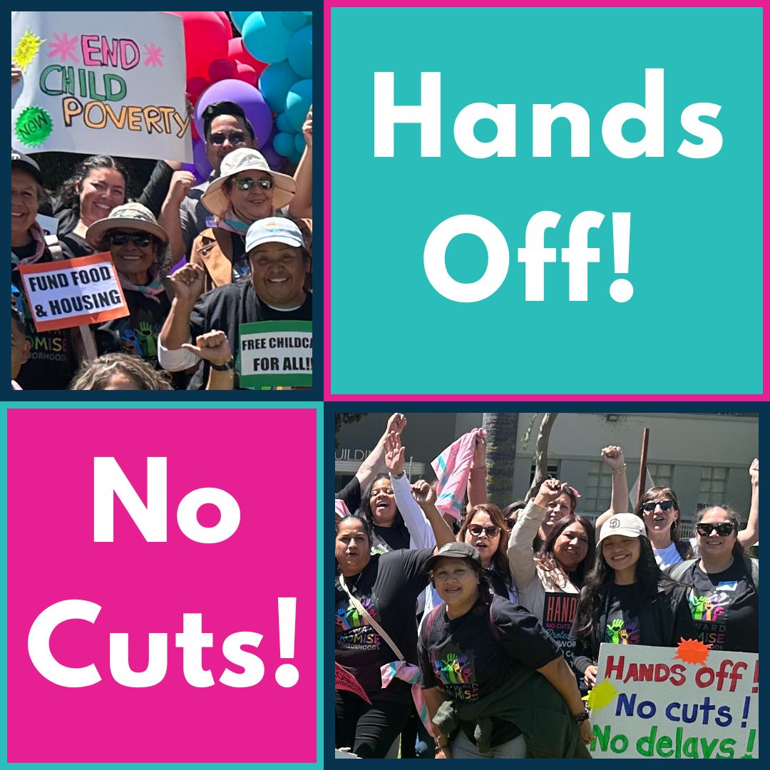 📣We're here to say: budget cuts that hurt our most vulnerable children &amp; families are unacceptable!

🌠Lead the way to a fair #CABudget <a href="/CAgovernor/">Governor Gavin Newsom</a> <a href="/ilike_mike/">Mike McGuire</a> <a href="/CASpeakerRivas/">Speaker Robert Rivas</a> <a href="/Scott_Wiener/">Senator Scott Wiener</a> <a href="/AsmJesseGabriel/">Asm. Jesse Gabriel</a>!

💞Protect #CalWORKs #ChildCare #FosterYouth! #HandsOff <a href="/endchildpovca/">End Child Poverty CA powered by GRACE</a>