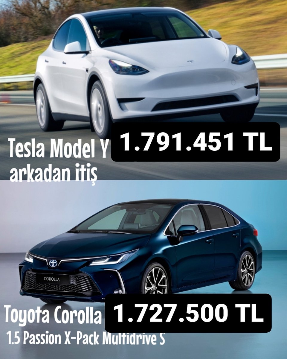 0 km 2024 model otomobillerde bu tip fiyatlar karşımıza çıkmaya başladı. Az önce fiyatları ters koymuşum, kusura bakmayın.