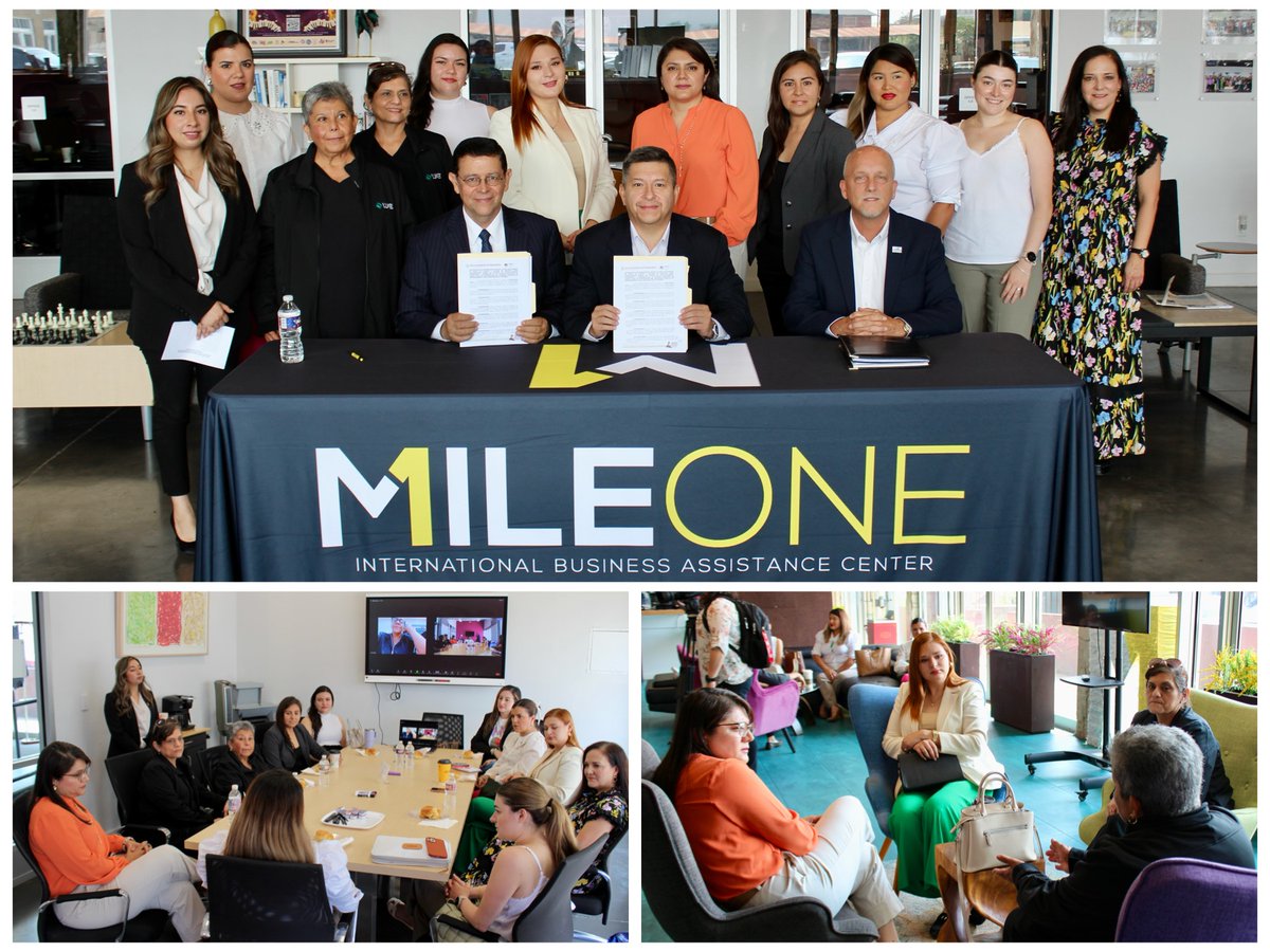 Inauguramos y dimos la bienvenida a las 16 participantes de la III Edición en Laredo del Programa Consular #MexicanaEmprende, una iniciativa del <a href="/IME_SRE/">IMME</a>. Firmamos MoU con <a href="/MileOneInc/">MileOne Laredo</a>, aliado estratégico que proporcionará recursos a los emprendimientos de participantes. <a href="/SRE_mx/">Relaciones Exteriores</a>