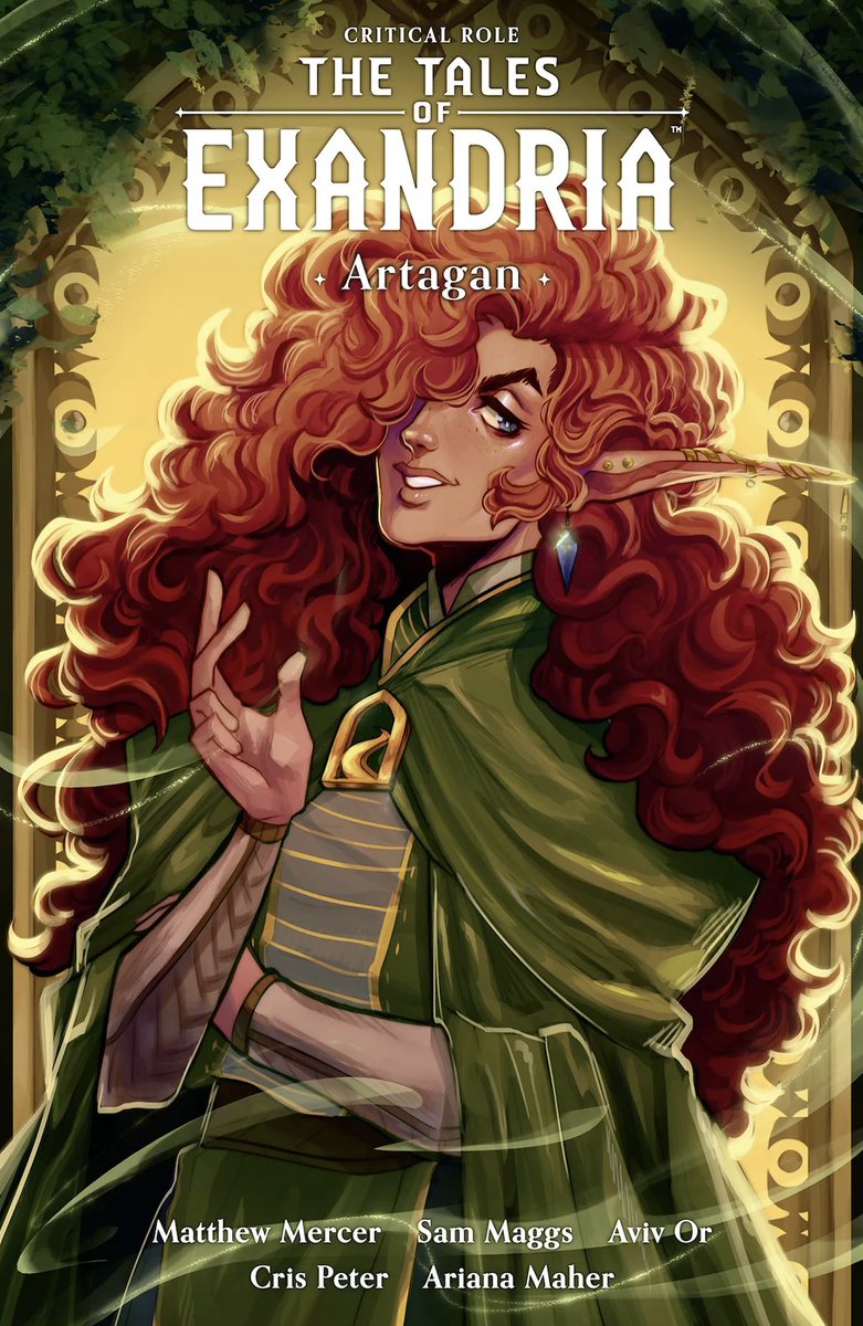 Dark Horse Comics (@darkhorsecomics) on Twitter photo Get ready for a show from Archfey Artagan in Critical Role: The Tales of Exandria—Artagan, soon to be collected in paperback and hardcover. <a href="/GamesRadar/">GamesRadar+</a> has the exclusive details. bit.ly/4blpi49
With <a href="/CriticalRole/">Critical Role</a>, by <a href="/SamMaggs/">Sam Maggs</a>, <a href="/AvivOr/">Aviv Or @avivor.bsky.social</a>, Cris Peter & @CommentAiry Get ready for a show from Archfey Artagan in Critical Role: The Tales of Exandria—Artagan, soon to be collected in paperback and hardcover. <a href="/GamesRadar/">GamesRadar+</a> has the exclusive details. bit.ly/4blpi49
With <a href="/CriticalRole/">Critical Role</a>, by <a href="/SamMaggs/">Sam Maggs</a>, <a href="/AvivOr/">Aviv Or @avivor.bsky.social</a>, Cris Peter & @CommentAiry