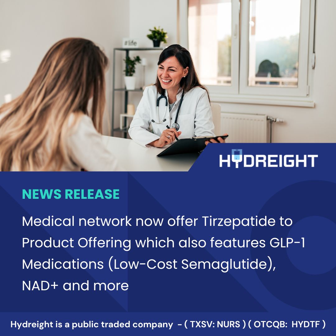 Hydreight Technologies tweet media