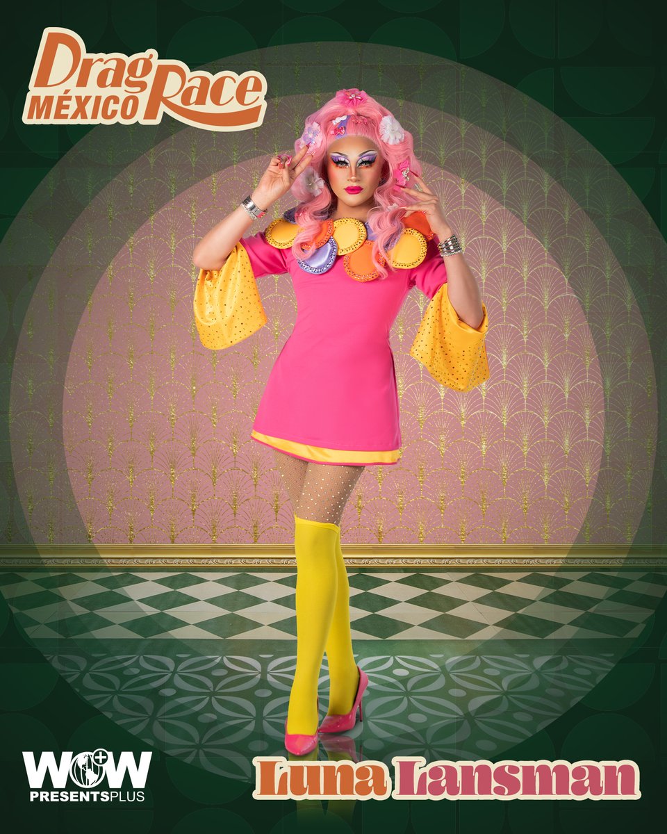 DragRaceMexico's tweet photo. LUNA LANSMAN 🇲🇽 @lunalansman

Meet The Queens de #DragRaceMexico ¡YA en @wowpresentsplus y YouTube! https://t.co/Xtl99loFg0

🏁 La Temporada 2 de @dragracemexico se estrena el 20/6 a las 12PM CST (CDMX) en una NUEVA PLATAFORMA en México, @wowpresentsplus https://t.co/5wXcfxmfkz