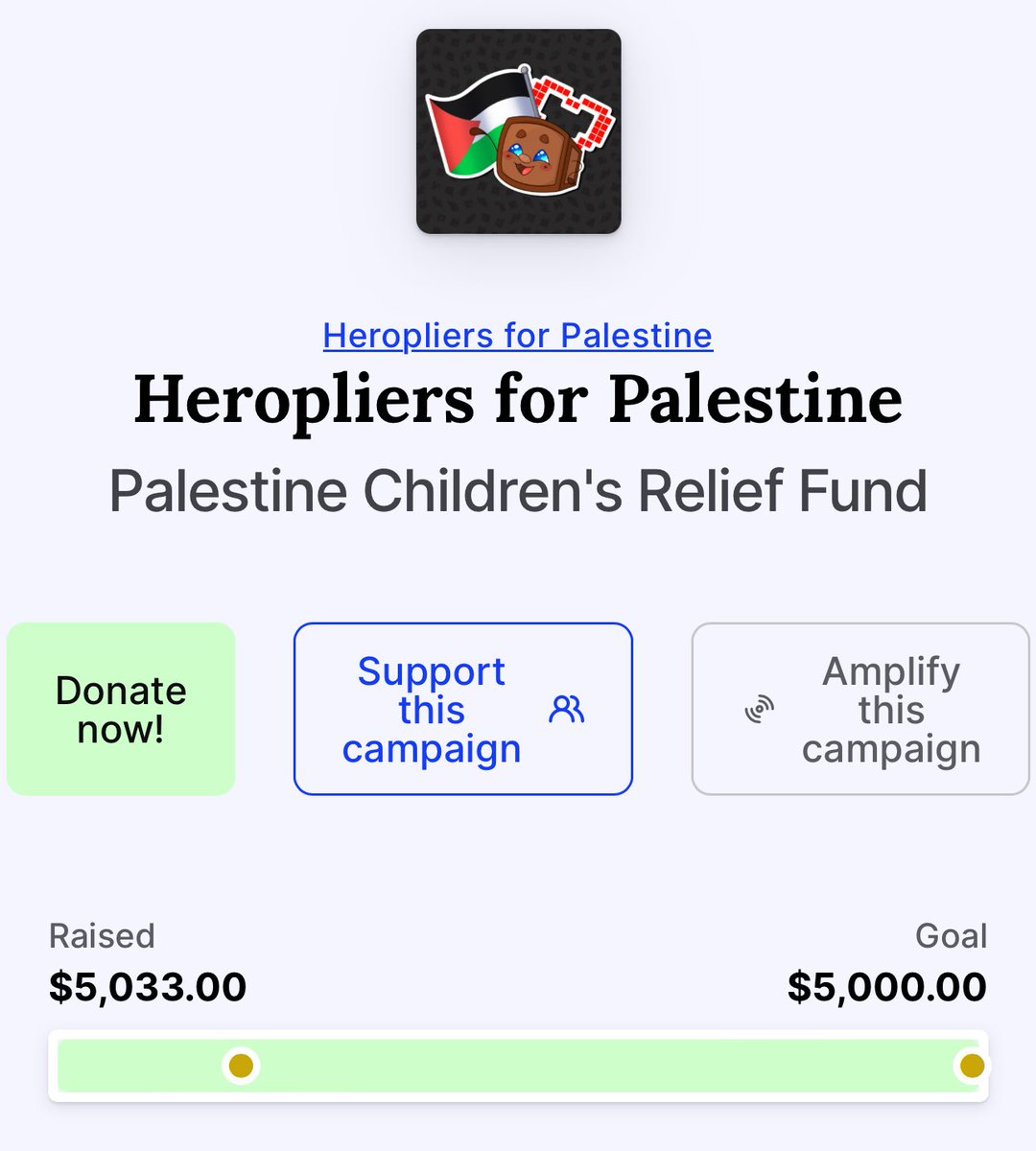 We still have requests open for Heropliers for a bit longer! This is our overall total so far since the start of our campaign I am gonna get on an 8 hour flight soon and would love to see this total get to $5,100. More info about how to requests and the categories are below.