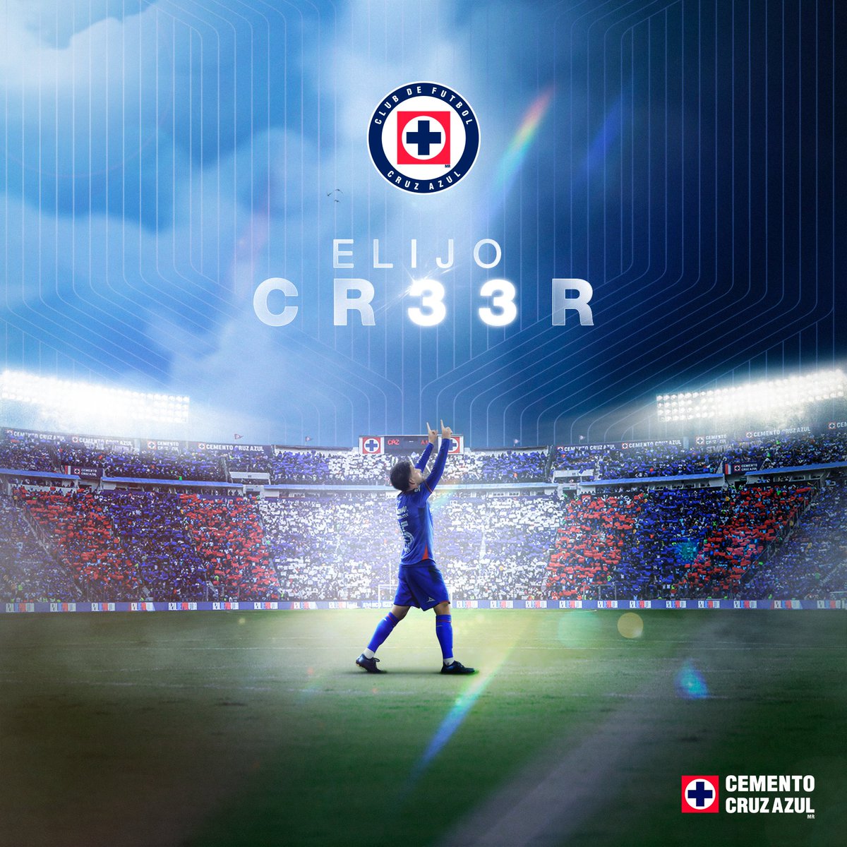 En nuestra casa, somos más que once: somos una familia, una nación con el mismo color. ¡Vamos con todo, <a href="/CruzAzul/">CRUZ AZUL</a>! #CementoCruzAzulEsCalidad #ElijoCr33r