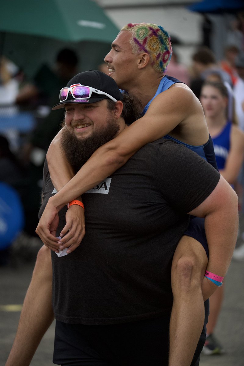 Graham Cullen (@fnp_cullen) on Twitter photo Catoctin’s Furious Trammel won the Class 1A Boys 400 meter race with a time of 48.34 before being carried away by throwing coach Colin Sipe. <a href="/FrederickSports/">Frederick Sports</a> <a href="/greg_swatek/">Greg Swatek</a> Catoctin’s Furious Trammel won the Class 1A Boys 400 meter race with a time of 48.34 before being carried away by throwing coach Colin Sipe. <a href="/FrederickSports/">Frederick Sports</a> <a href="/greg_swatek/">Greg Swatek</a>