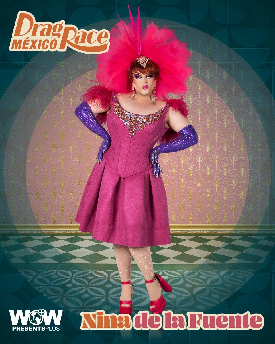 DragRaceMexico's tweet photo. NINA DE LA FUENTE 🇲🇽 @ninade_lafuente

Meet The Queens de #DragRaceMexico ¡YA en @wowpresentsplus y YouTube! https://t.co/Xtl99loFg0

🏁 La Temporada 2 de @dragracemexico se estrena el 20/6 a las 12PM CST (CDMX) en una NUEVA PLATAFORMA en México, @wowpresentsplus https://t.co/8s4mAj18oF