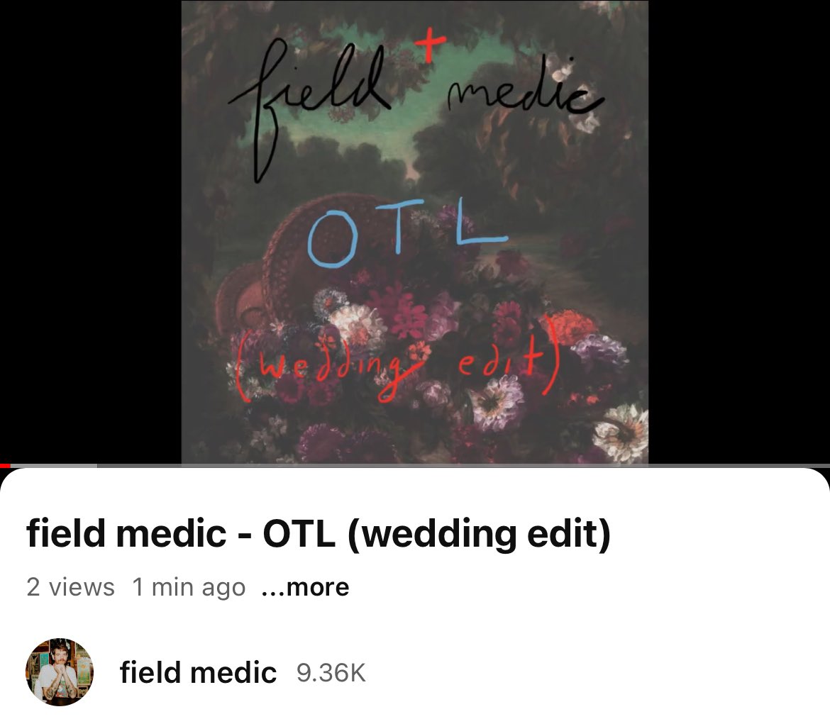 a couple years ago someone asked me for an edited version of OTL for their wedding which I did not have, so I re-recorded it & edited out the extra naughty parts. here for your listening pleasure & use in your future wedding if needed.

youtu.be/02RVbFLV6v8?si…