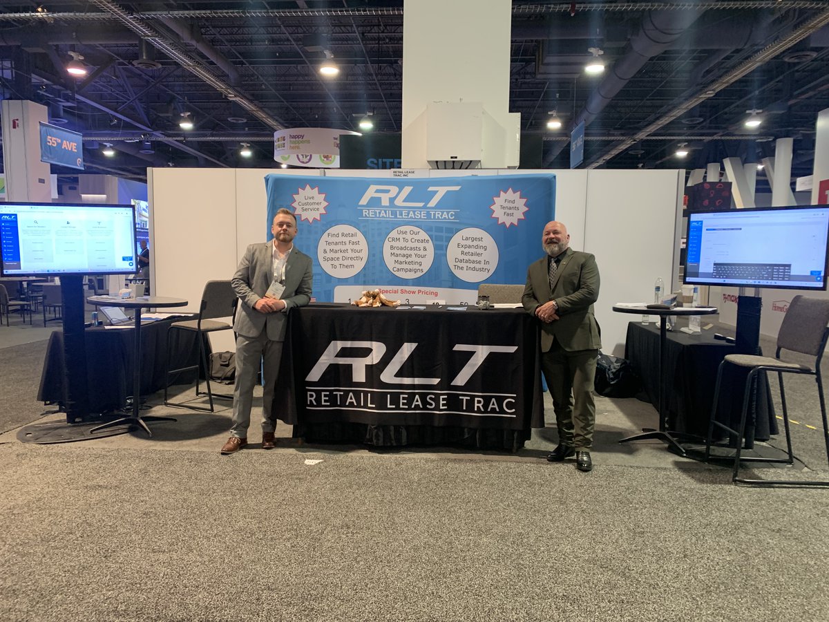 Retail Lease Trac had a tremendous success at ICSC Vegas this week. From all the current users we had the privilege of meeting in person to all the new users that we look forward to helping find retail tenants!