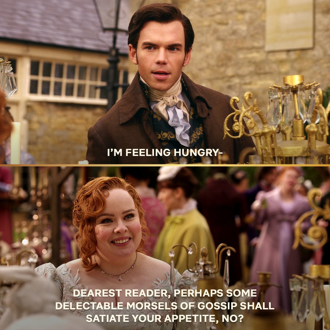 bridgerton's tweet photo. One must find it difficult to refrain from emulating Lady Whistledown when speaking amongst friends... https://t.co/TAtgTGJR2O
