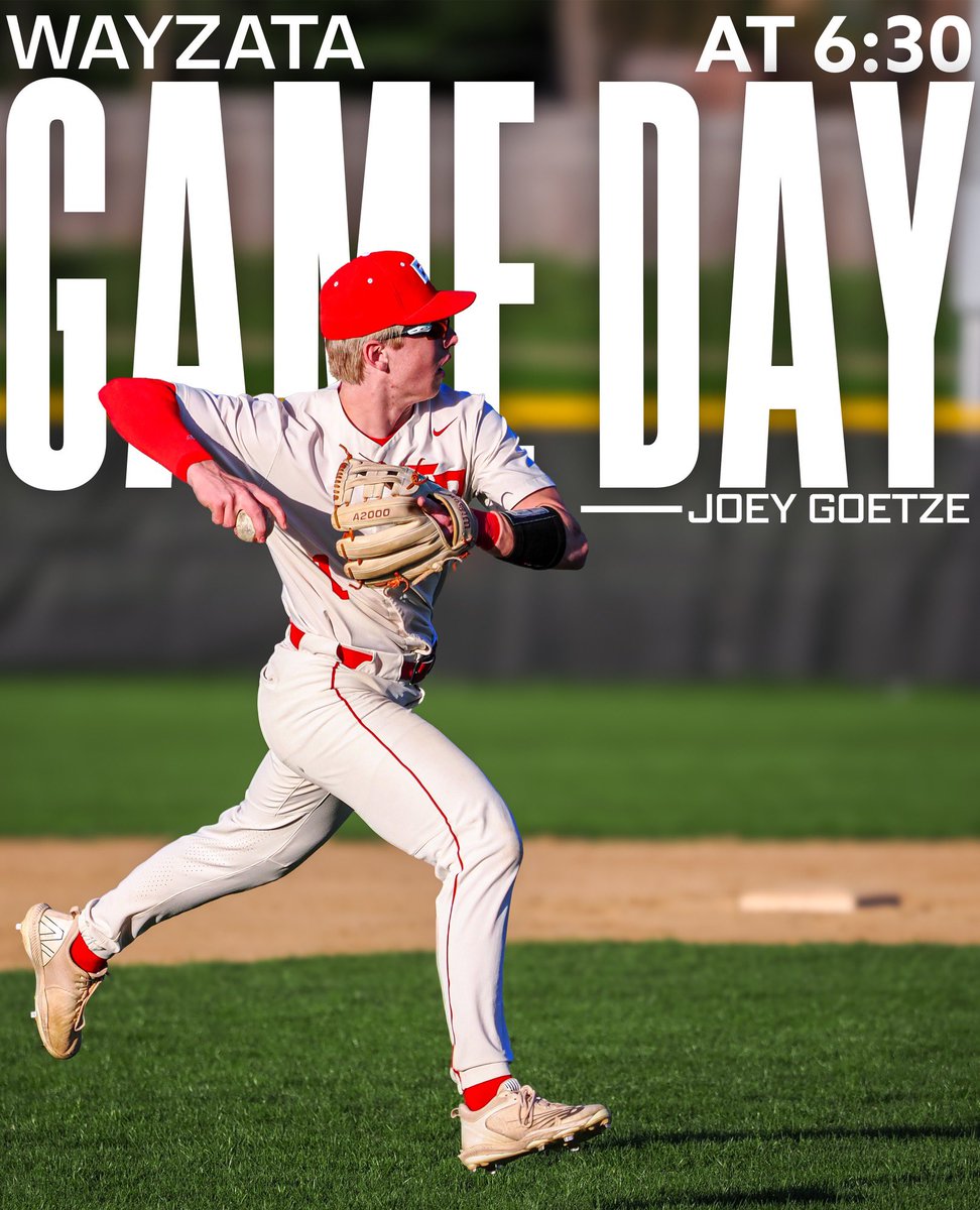 GAME DAY! 

🆚 Wayzata
⏰ 6:30 PM
🏟️ Wayzata High School
📍Plymouth
📺 nspn.tv/MSHSL/
(Subscription needed)