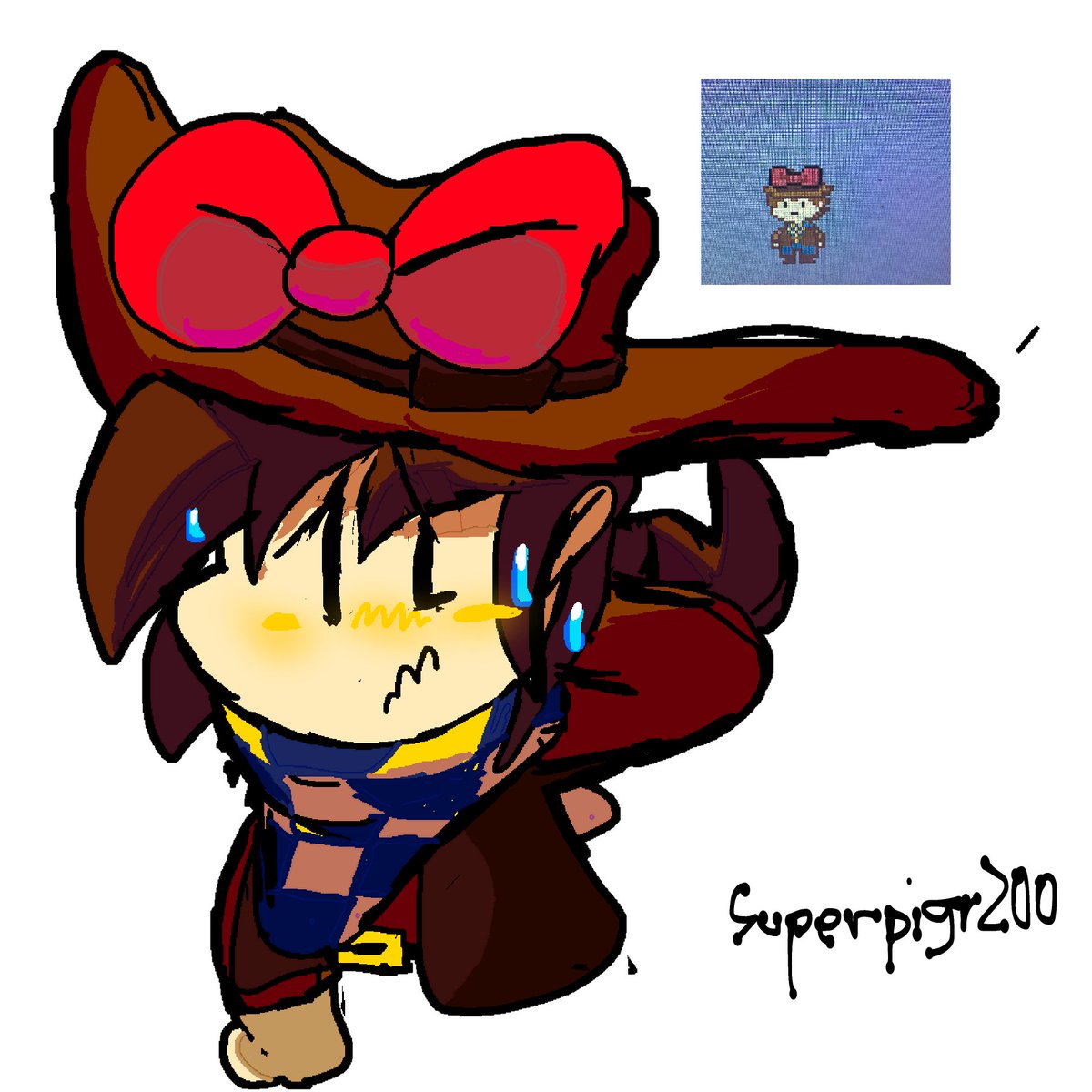 jotaroknux300's tweet image. clover looks great with a bow tie am I right guys?

#cloveruty #UndertaleYellow #UndertaleAU #UTY #Undertale #Undertalefanart #Undertaleart #UTYfanart #UndertaleYellowFanart #cloverutyfanart