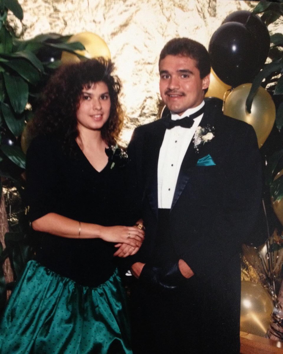 Throw Back Thursday! My wife and I at 11th grade homecoming dance…. #throwback #throwbackthursday #soulmates #bestfriends #rudybmora4nm