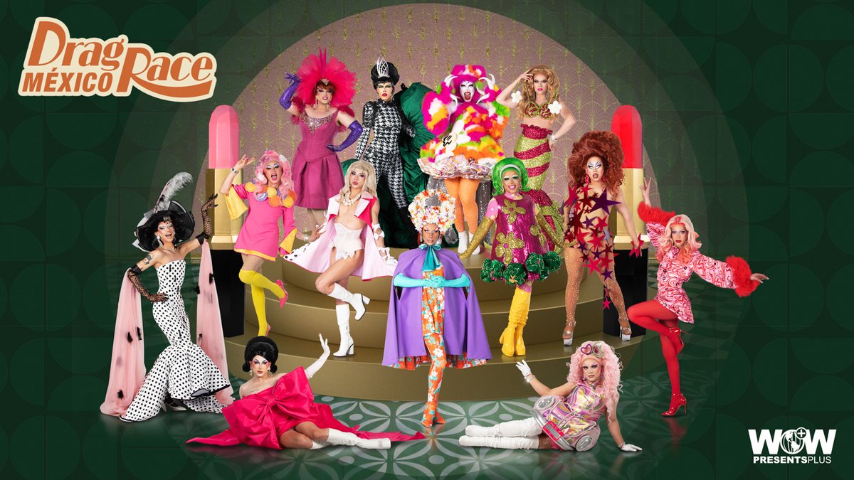 DragRaceMexico's tweet photo. ¡Arranquen sus motores! 🇲🇽

Conoce a nuestras nuevas reinas de #DragRaceMexico ¡YA en @wowpresentsplus y YouTube ➡️ https://t.co/Xtl99loFg0

🏁 La Temporada 2 de @dragracemexico se estrena el 20/6 a las 12PM CST CDMX en una NUEVA PLATAFORMA en México, @wowpresentsplus https://t.co/MZIBy3AKHv
