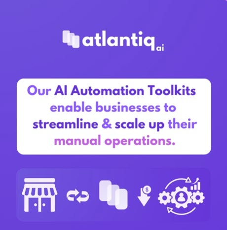 St. John’s-based #startup atlantiq AI, who is developing software that automates day-to-day tasks for small businesses using AI, will be participating in the latest cohort of @propelict e-Accelerator. Read more: loom.ly/zIvT8CQ #atlantiqAI #techNL #b2b