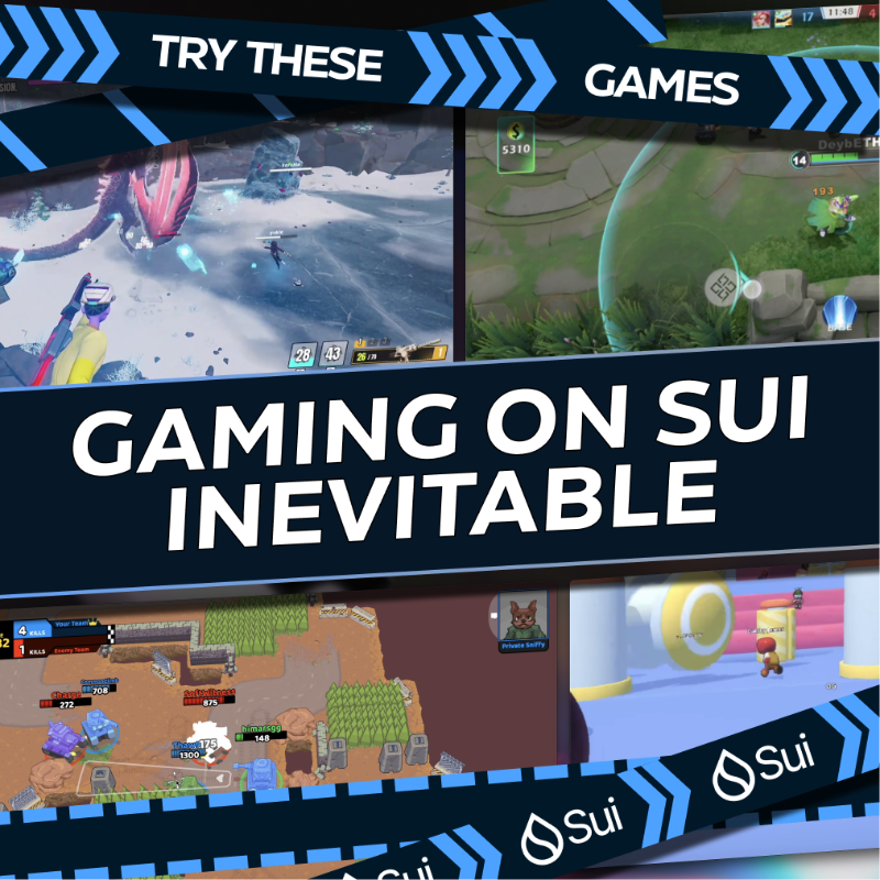 himars's tweet photo. SUI gaming is inevitable, even Ronaldo knows this

But which game are ready to become competitive?

Get hyped, cracked gamers! @Mysten_Labs is dropping some fire games!