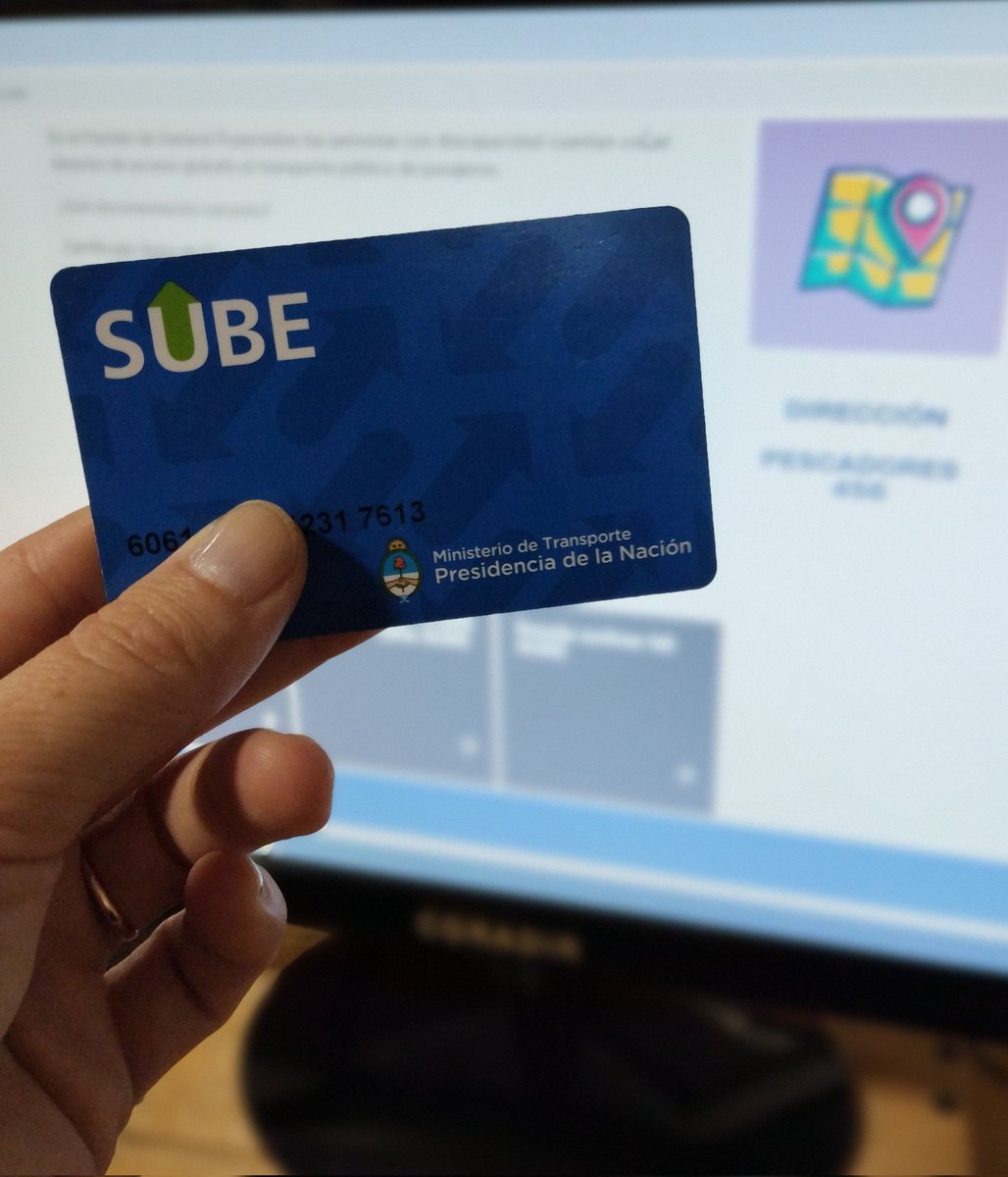 🚃¡Con el Certificado Único de Discapacidad (CUD) podés gestionar el acceso gratuito al transporte público en General Pueyrredon! En mardelplata.gob.ar/tarjeta-sube  completá el formulario en el botón Iniciar Trámite.
🤳Consultas por WhatsApp: 223 542 5908.
