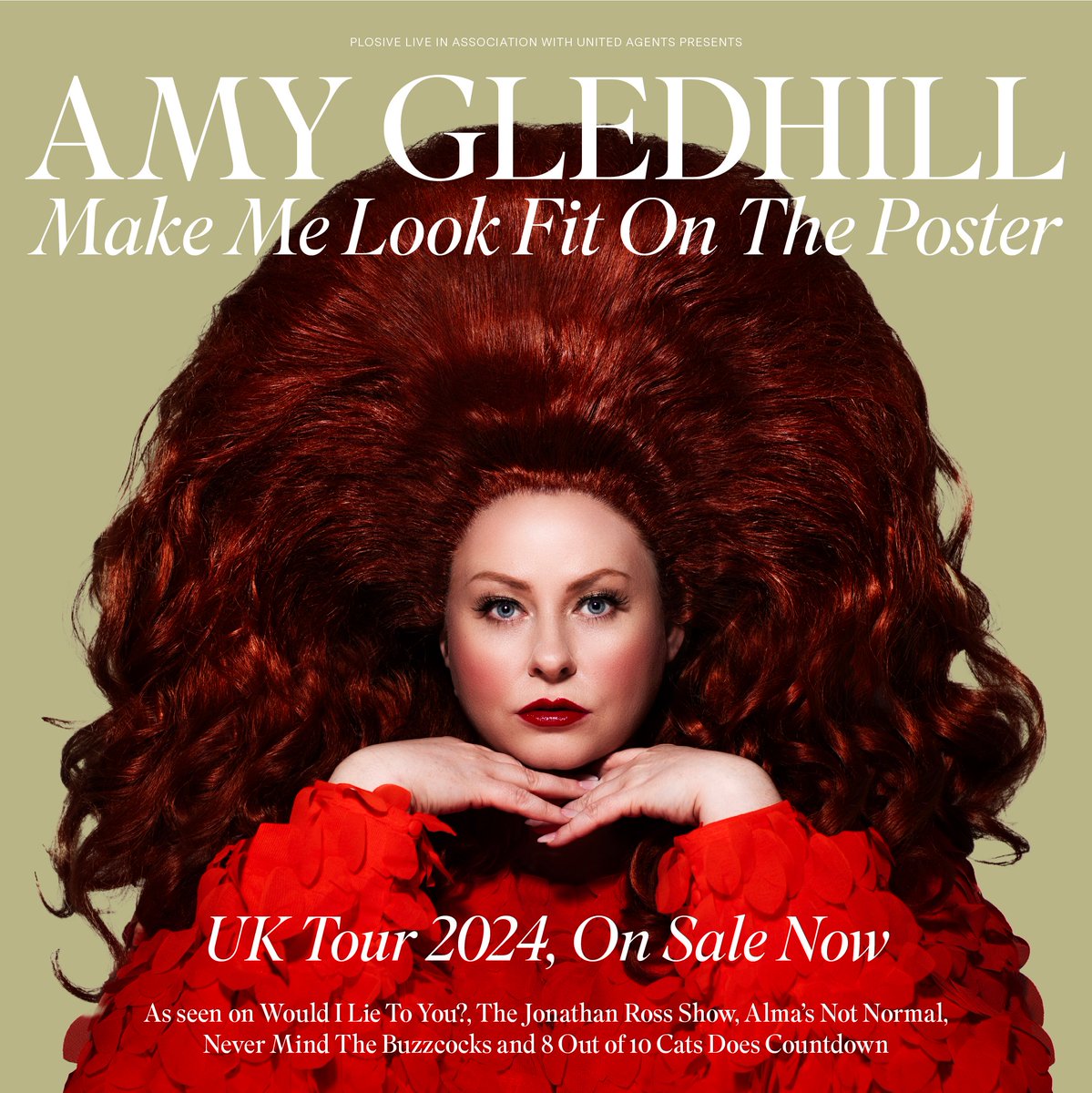 🔥Amy Gledhill: Make Me Look Fit on The Poster Triple Edinburgh Comedy Award nominee, National Comedy Award nominee and 1/3 of cult double act The Delightful Sausage – returns with a brand new show about self-confidence, romance and bin bags💯 theatticsouthampton.co.uk/products/amy-g…