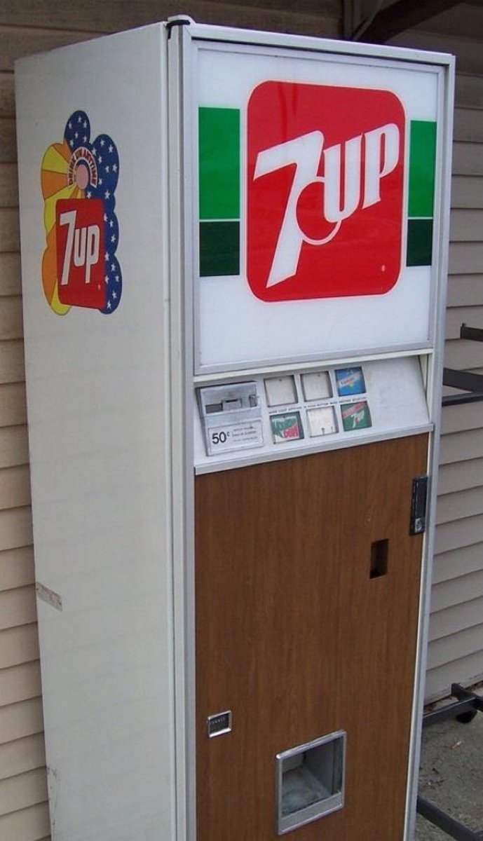 I always loved hitting the blank buttons because it was like playing the beverage lottery. Maybe an Orange Crush. Fancy an A&W Root Beer? Hell, it was the 70s, you might get a Busch.