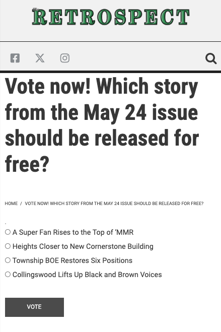 Voting now open!
theretrospect.com/poll/64