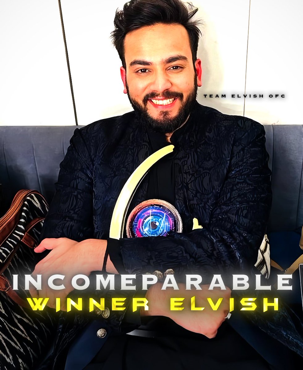 Tweet, Retweet, Like, Comment and Repeat... INCOMPARABLE WINNER ELVISH #Elvis2024