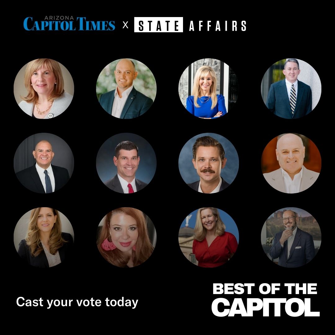 AzCapitolTimes's tweet photo. Here's our nominees for Arizona's Best lobbyist? Vote and get tickets to the Best of the Capitol soiree here: 

https://t.co/VIVUozXy9W

@stuartgoodman @FennemoreCraig @Ponder_N @ArizonaFOPALC @stuartgoodman @barrazaj @mcontorelli @cogs2011 #MarieIsaacson #NickPonder
#StanBarnes https://t.co/h2Jkex7QHv