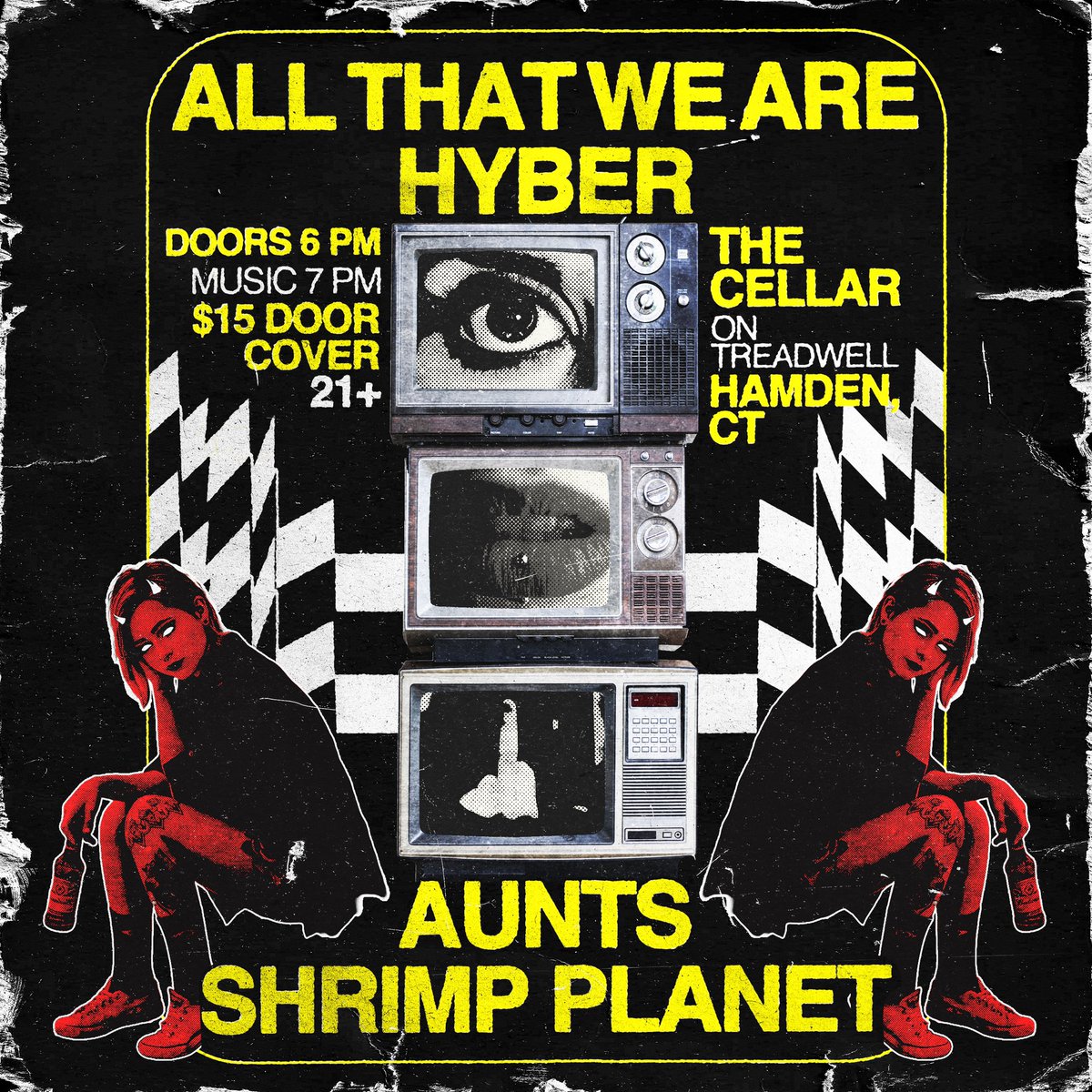 AllThatWeAre3's tweet photo. OUR NEXT SHOW: JUNE 20th // The Cellar on Treadwell, Hamden, CT // $15 // 6 PM. SEE. YOU. THERE. https://t.co/OTihYiaYFt