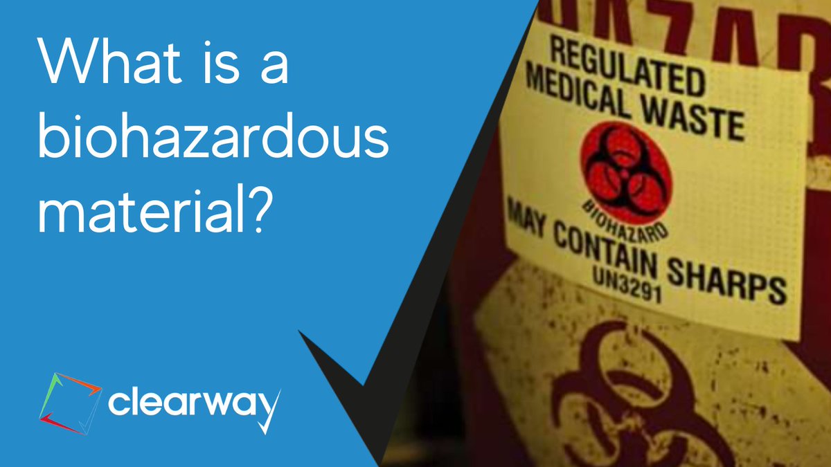 What is a biohazardous material? We explain here: ow.ly/xyTl50RQzRQ #hazardousmaterial #asktheexperts #biohazard