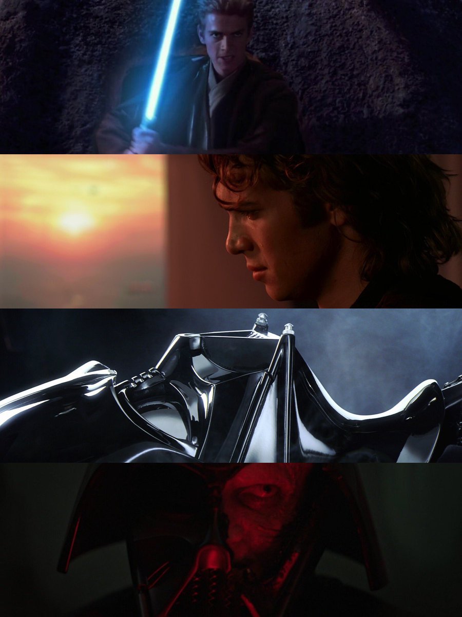 RoGuesOne77's tweet photo. Anakin’s pain is Vader’s power https://t.co/uSkHI7FPaR