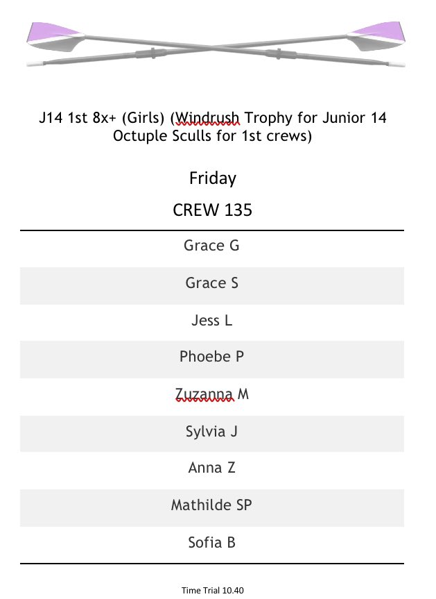 Putney High School Boat Club tweet media