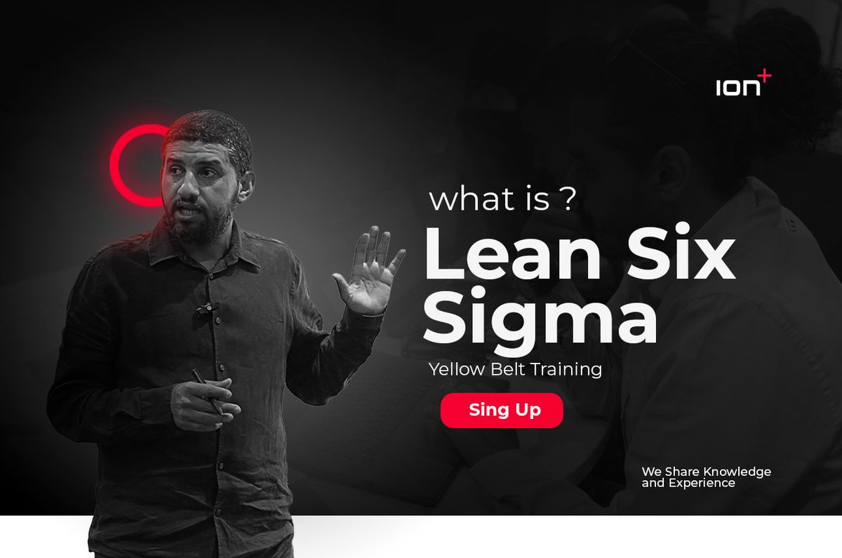ما هي لين 6 سيجما الحزام الأصفر
 Lean Six Sigma Yellow Belt Training )
(Course🌟

لين 6 سيجما هي منهجية لتحسين العمليات تهدف إلى تقليل العيوب وزيادة الكفاءة.
أما الحزام الأصفر أو الـyellow belt فهو المستوى الأول من التدريب في لين 6 سيجما، وهو مصمم لتزويد المشاركين بفهم أساسي