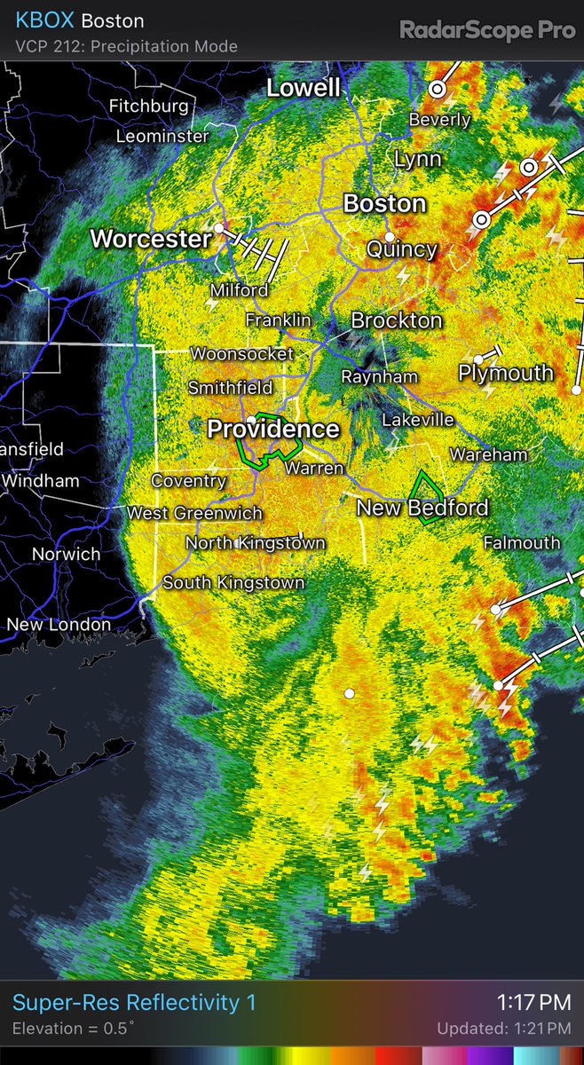 The back edge of this rain is moving into Western Rhode Island right now.