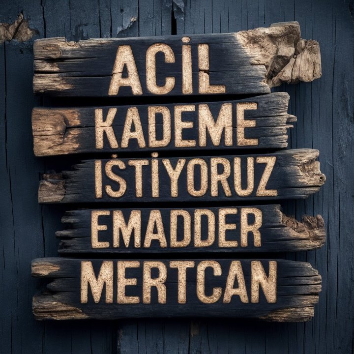 Umut ile unut arasında kaldı yüreğim Bir harf bir insanı bin parçaya Böler mi? #AcilKademeİstiyoruz