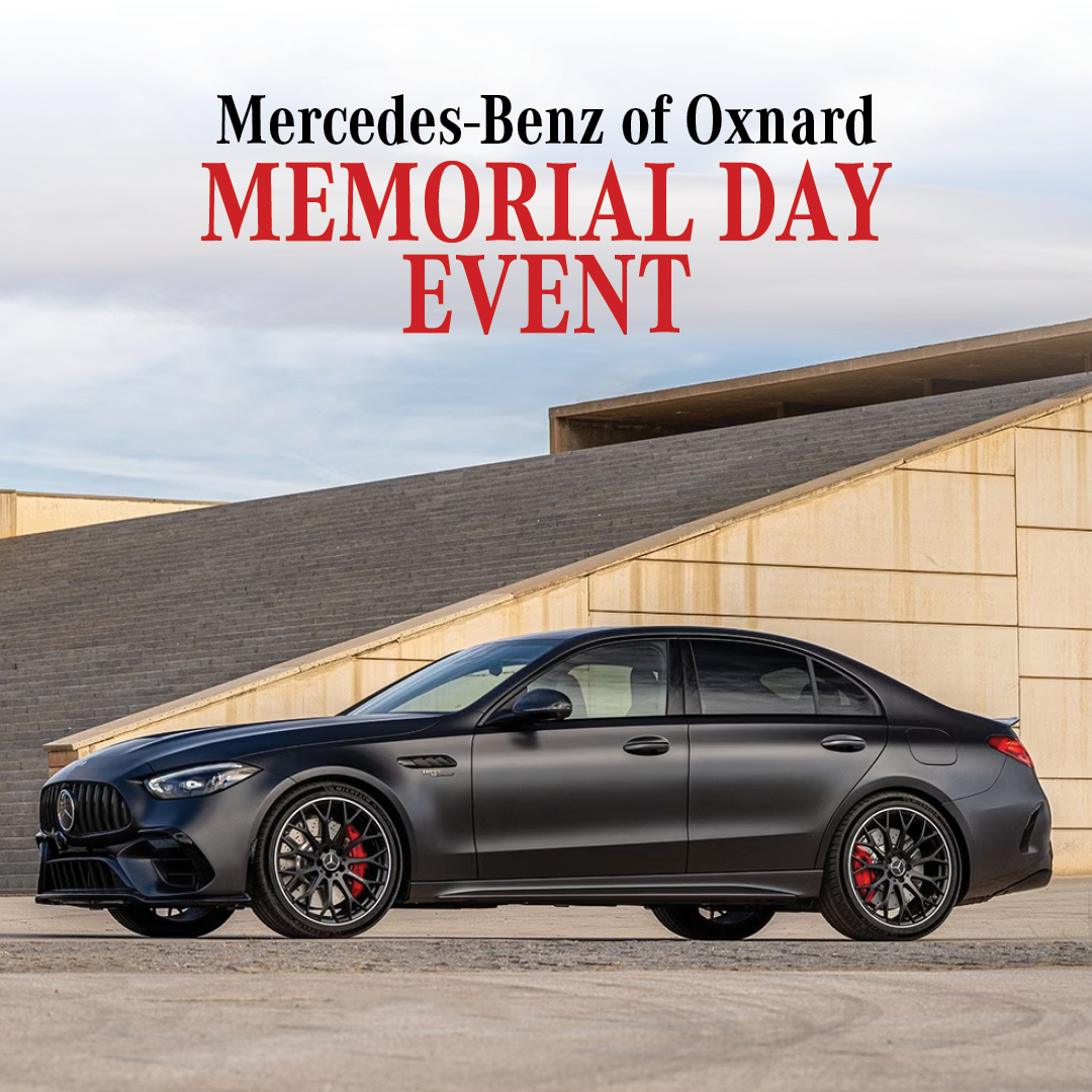 🔴⚪🔵 Start your summer with incredible Memorial Day Savings—happening now through Monday at Mercedes-Benz of Oxnard!