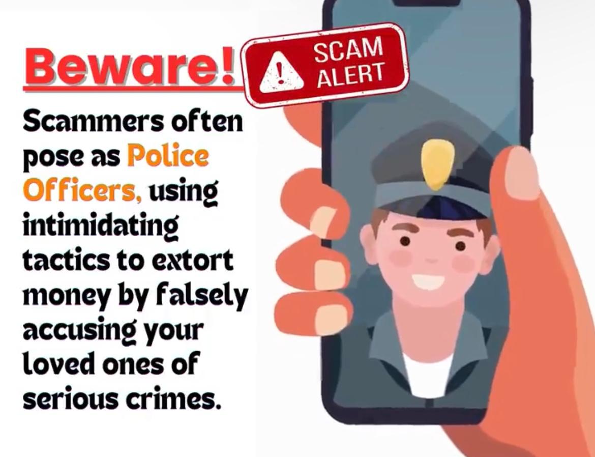 Pay close attention to our #CyberCrime advisories/awareness Campaigns ! A resident from Port blair received a call from a stranger claiming her brother was arrested by the CBI and demanded ₹70,000. Due to which, the victim paid ₹5,000. The scammers later threatened more action