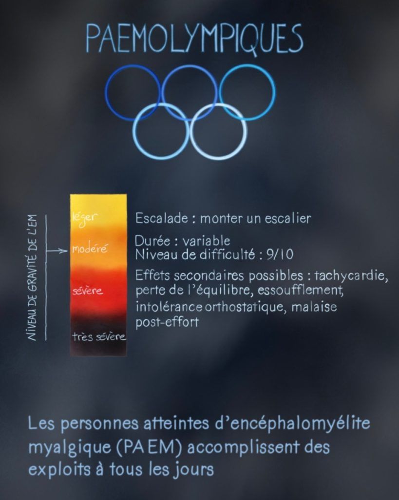 In Canada, The Montreal Tower was lit up blue thanks to the work of AQEM. They also launched the “PAEM Olympiques”, a series of stories to demonstrate the daily struggle people with ME face compared to professional athletes. #MECFS #WorldMeDay 
buff.ly/3yCakbm