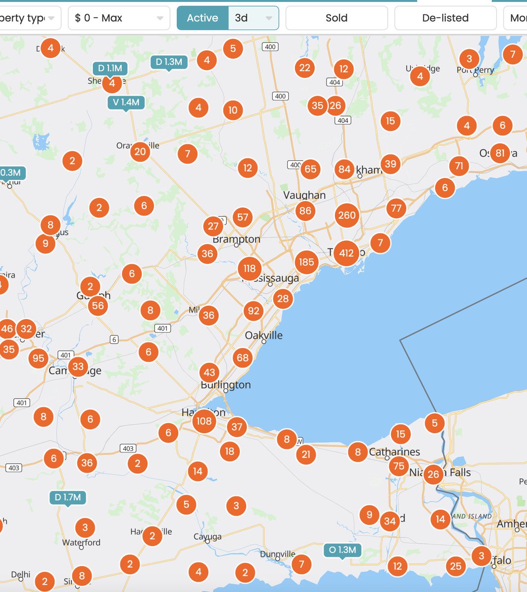 This is totally anecdotal, but I couldn't believe the amount of new listings when I opened HouseSigma yesterday. Is this normal for post-May long weekend? @daniel_foch @jesse_kleine @xelan_gta @kaitlynleeRE @JonFlynnREstats #ToRE