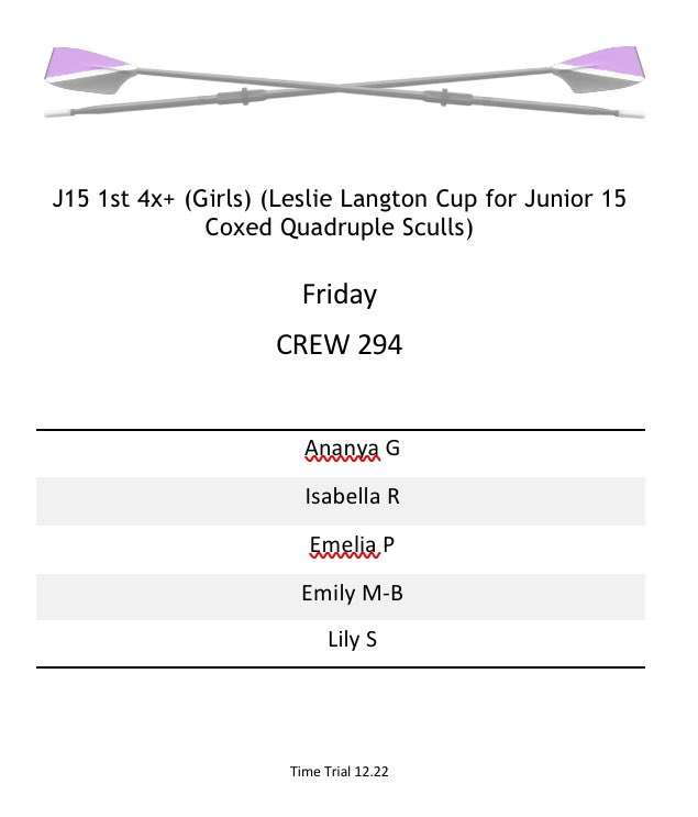 Putney High School Boat Club tweet media