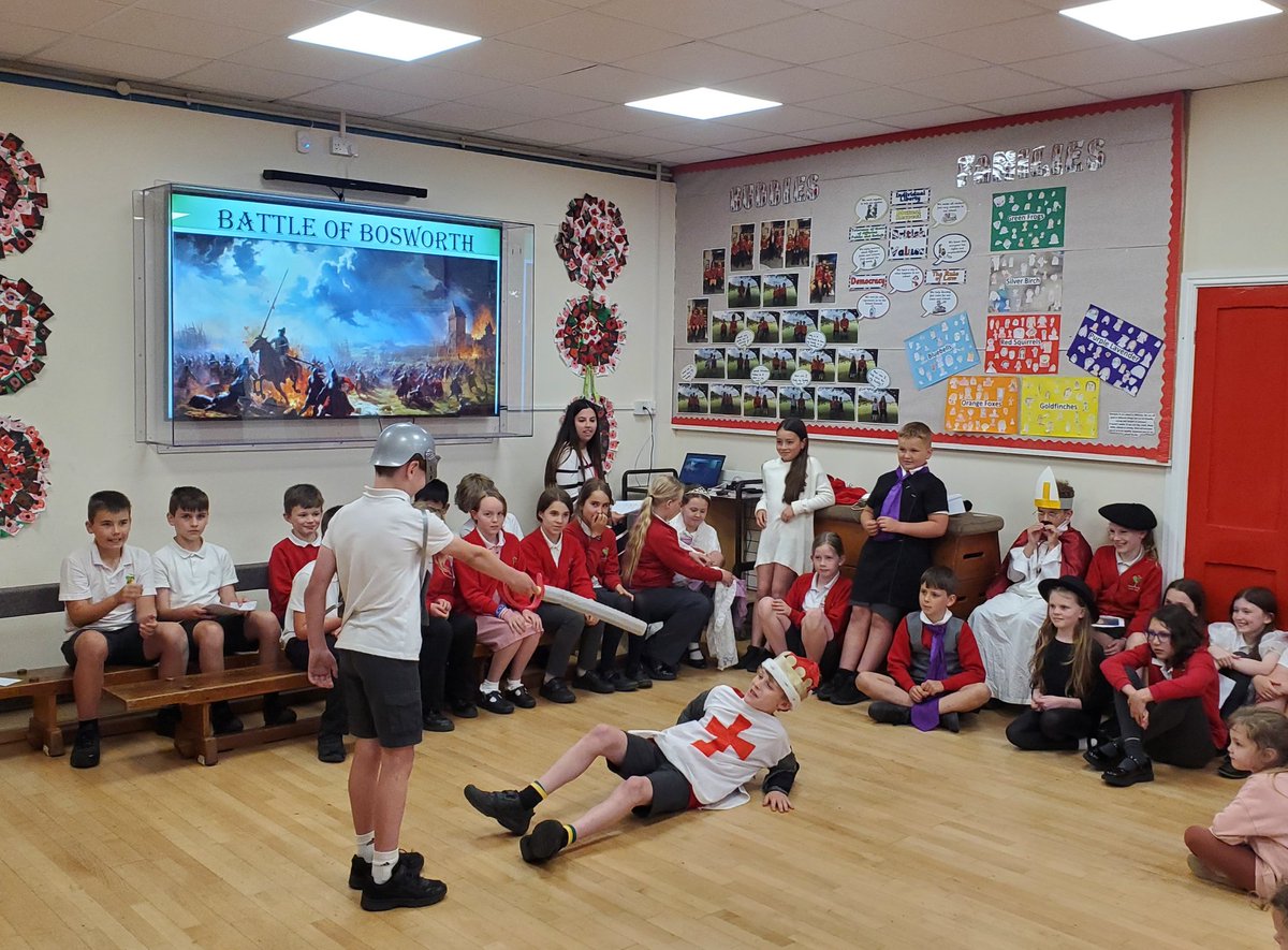 Well done to Year 5 who performed a brilliant assembly today about the #tudors  which was both entertaining and informative, we loved it! #henryviiiwives