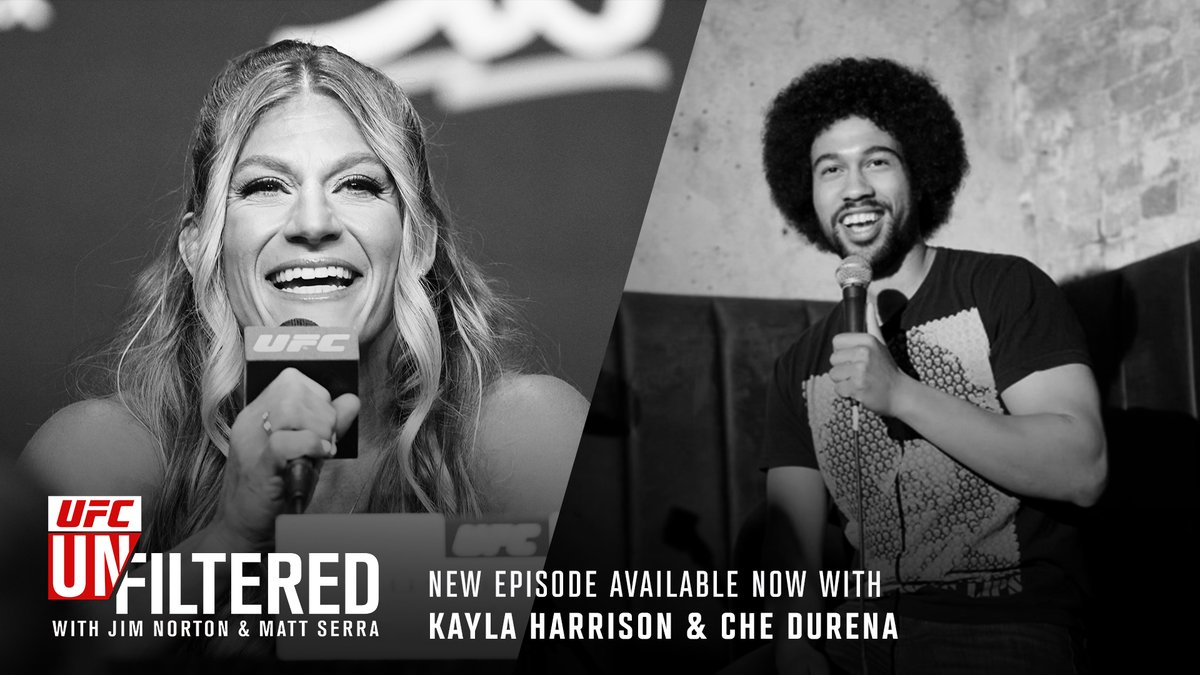 Listen to the latest episode of #UFCUnfiltered with @KaylaH & @CheDurena 👇 Full episode: apple.co/2HvJwtV