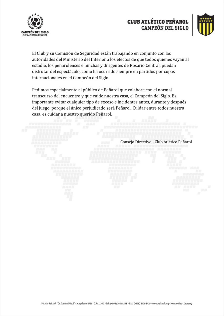PEÑAROL tweet media