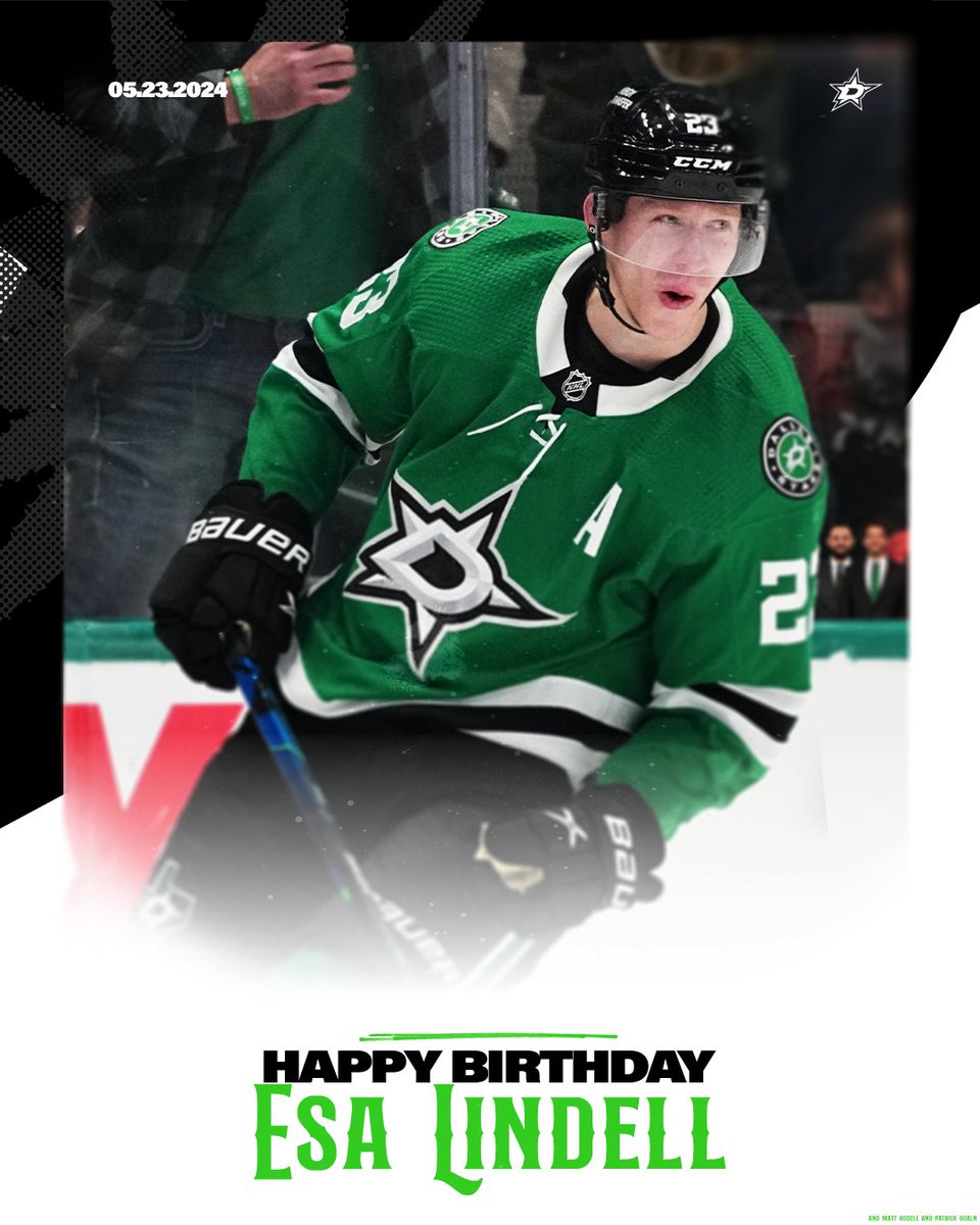 DallasStars's tweet image. Hyvää syntymäpäivää, Esa! 🥳

Happy birthday, Esa! 🥳
