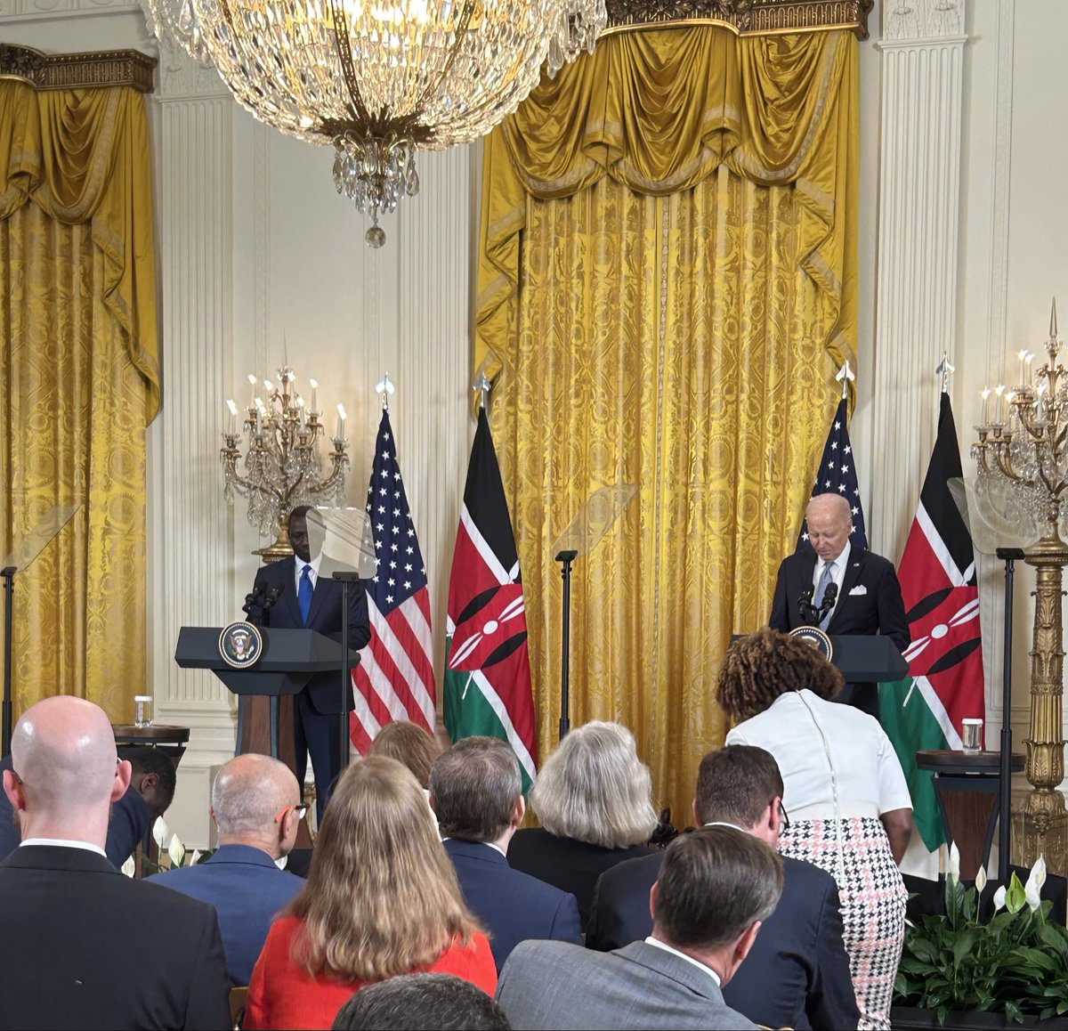 “I’m proud to announce we're working with Congress to designate Kenya, a major non-NATO ally.” — President Biden