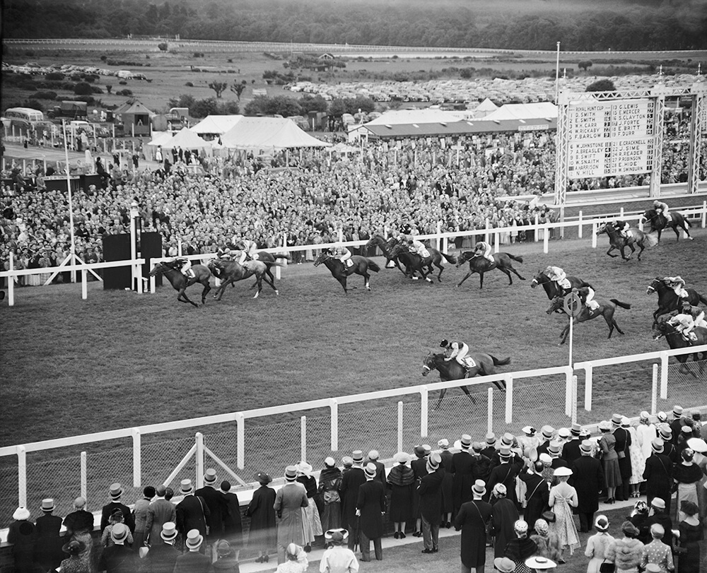 #ThrowbackThursday OTD 1955 Alexandra Park staged its first evening meeting. Jimmy Lindley rode Alex Bird-trained Tobasco to win the first race - Broomfield Welter Plate. A crowd of over 12,000 attended. The course closed on 08/09/1970; no more Ally Pally. 🏇#RacingMemories