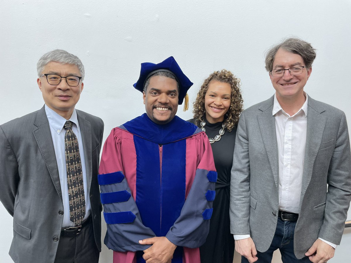 cratebeats's tweet photo. One thing I love about this time of the year is seeing all the #BlackPhD grads in regalia. Lemme add one more! #PennGrad https://t.co/msI2dFxvCA