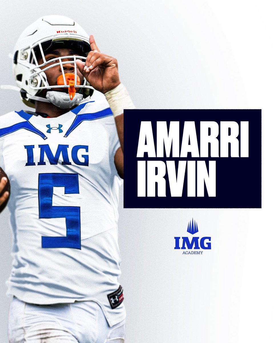 Excited to announce that I will be attending IMG ACADEMY for the next 3 years!!💙🤍 #APTTMH @ChadSimmons_ @JeremyO_Johnson @Andrew_Ivins @CoachKiddIMG