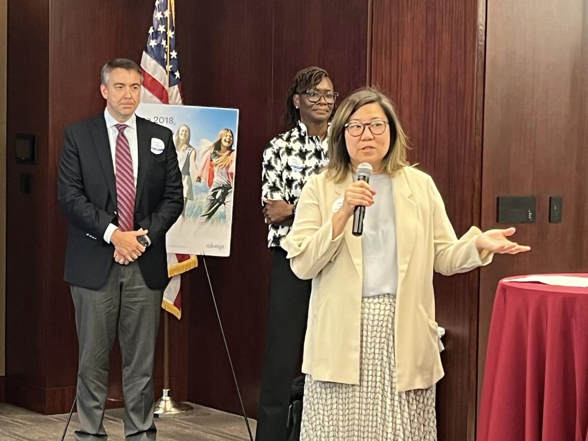 Last week, IP & Always hosted a menstrual care kit packing event on Capitol Hill with/ special guest @RepGraceMeng, a champion for menstrual health. Hunter Whiteley, Global Vice President, Manufacturing, Cellulose Fibers, was also in attendance.
