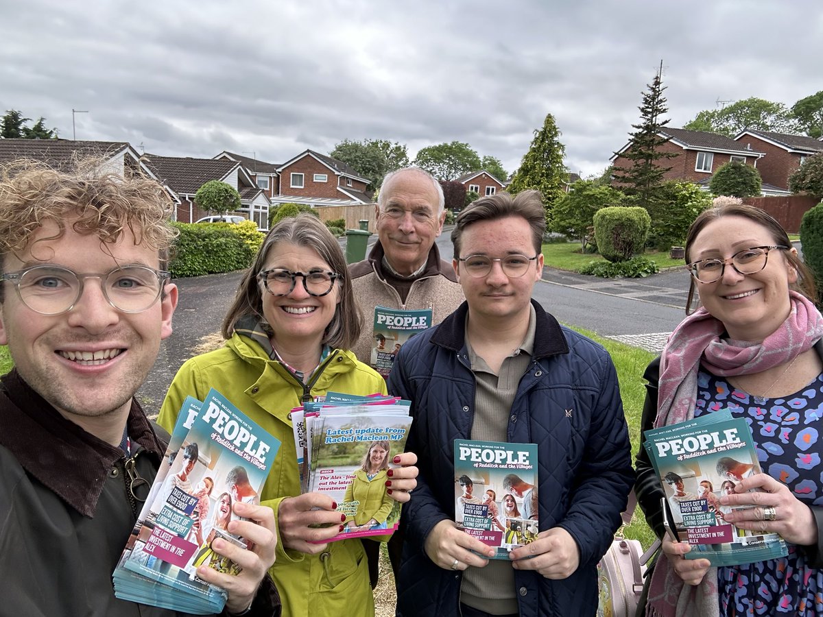 Hot footed back from Parliament to join my hard working team on the doorsteps for a good session. Now the starting gun has been fired we are always happy to welcome people who want to help us spread our message of a clear plan for our area, building on my strong record!