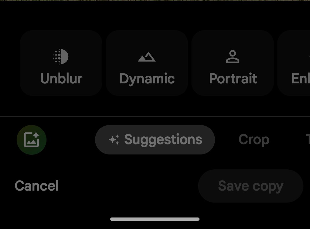 Hello <a href="/madebygoogle/">Made by Google</a> , am I the fast to notice the magic editor on my phone?